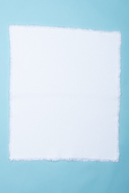 Dovi Details | tappeto bagno in cotone bianco intrecciato