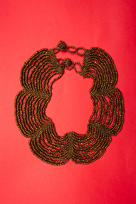 Collana Cleopatra multifili dorata
